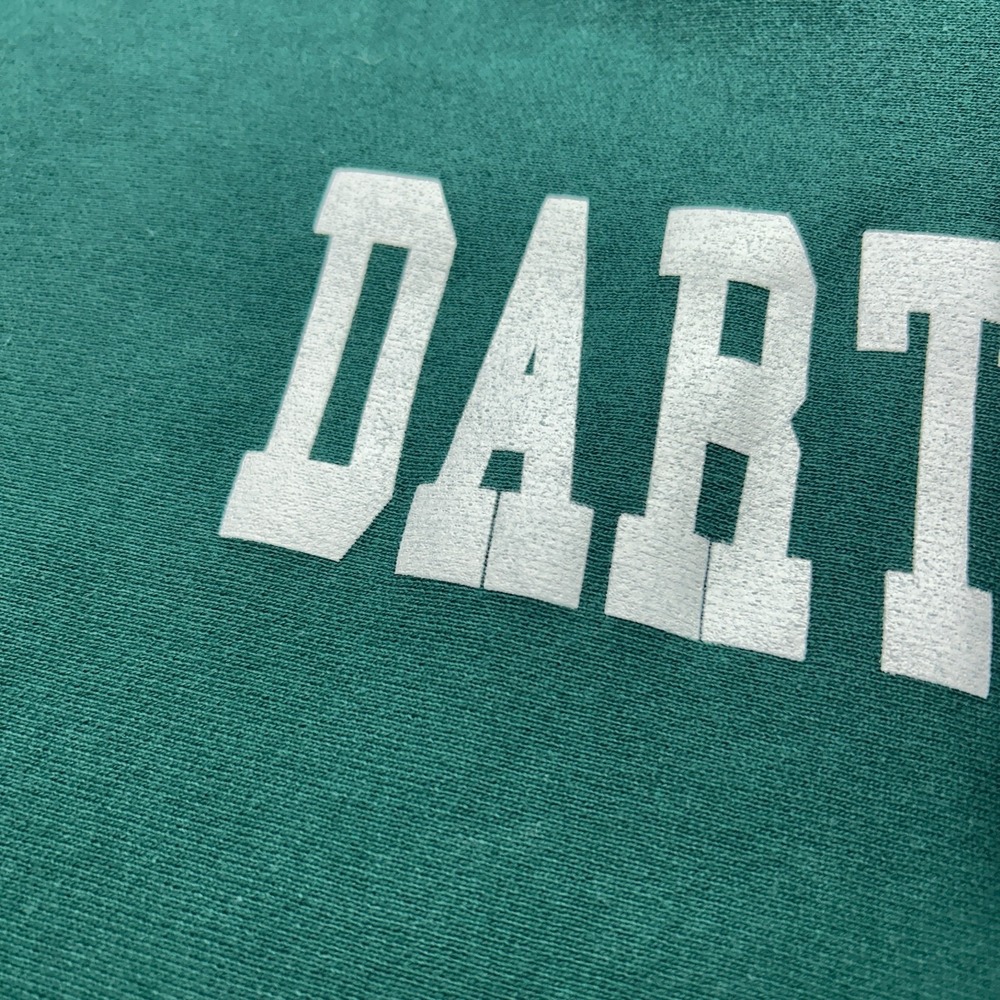 Vintage Dartmouth Hoodie by Camber USA Made Green Pullover Sweatshirt Size 2XL - Picture 5 of 13